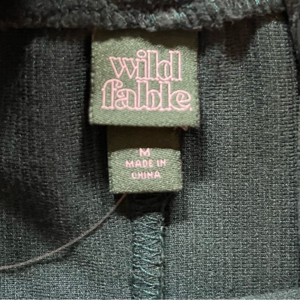 Wild Fable Green Velvet Mini Dress - Picture 3 of 3